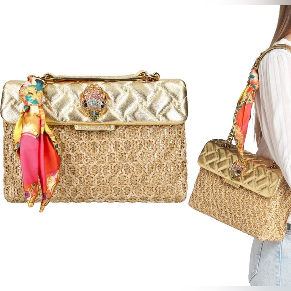 Kurt Geiger Handbags - Kurt Geiger Raffia Handbag